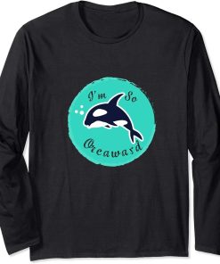 Orca Lovers Graphic - Funny Killer Whale Quote Ocean Kids Long Sleeve T-Shirt