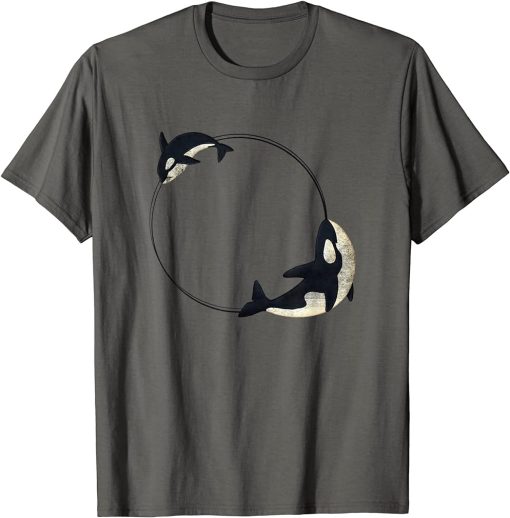 Cool Sea Animal Whale Orca Men Women Loves Orcas T-Shirt