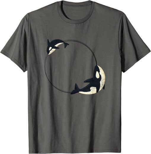 Cute Whales Orca Funny Orcas Whale Boys Girls T-Shirt